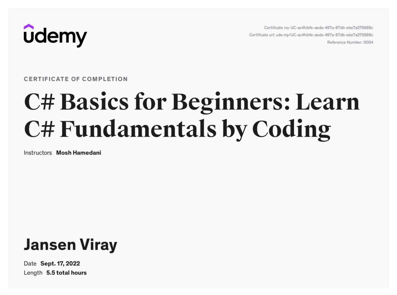 C# Fundamentals