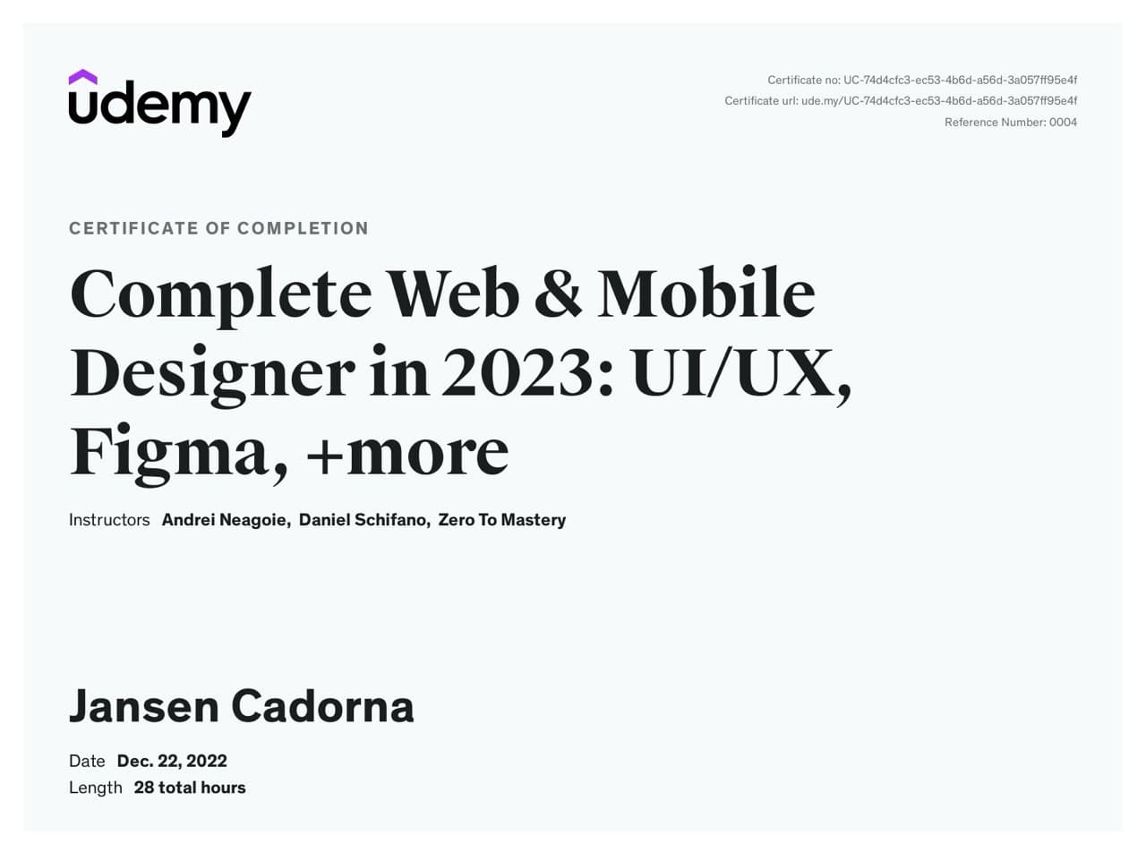 Web & Mobile Design