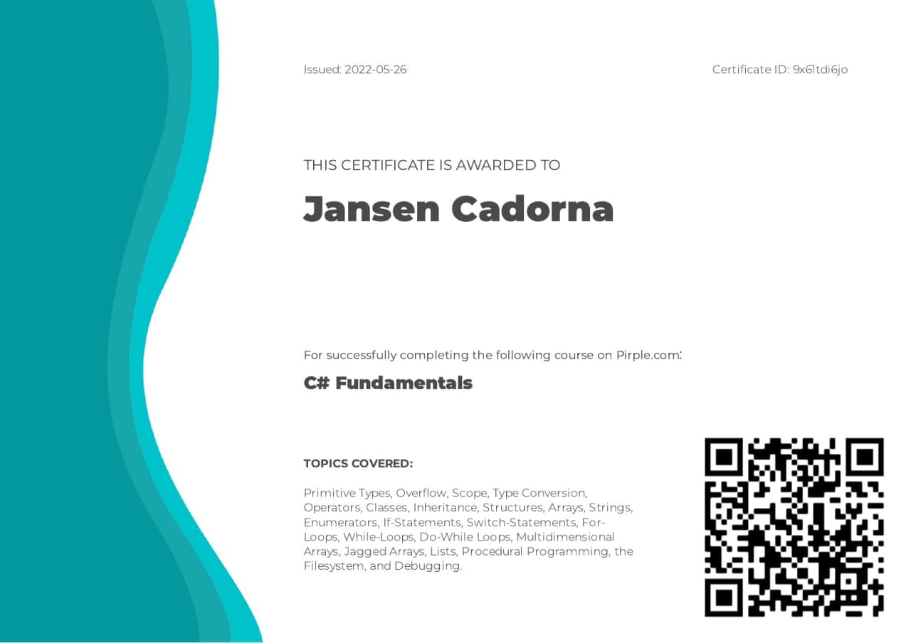 C# Fundamentals